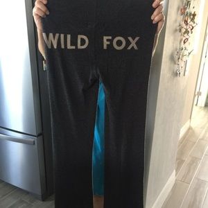 ISO wildfox pants that say wild fox on the Booty
